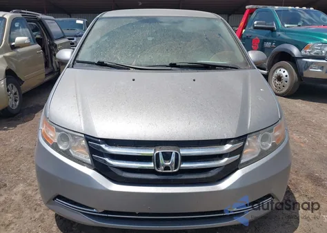 2016 Honda Odyssey Se z USA, uszkodzony, nr VIN 5FNRL5H33GB084806